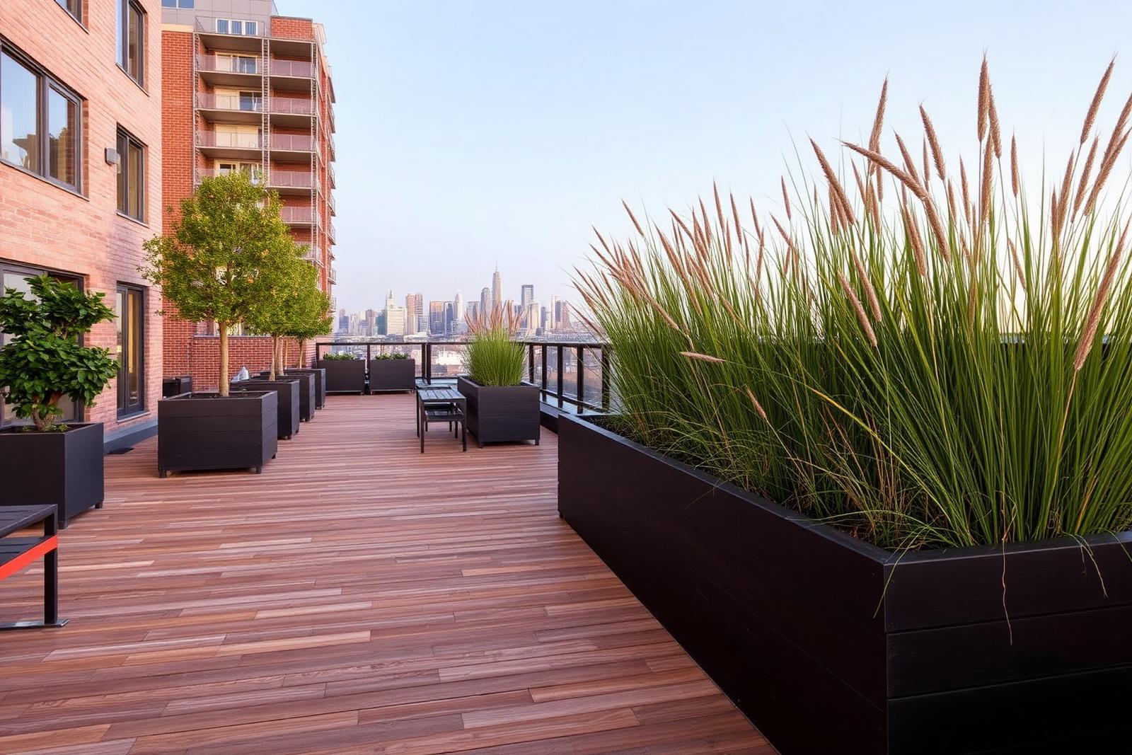 Roof terrace